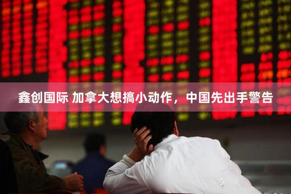 鑫创国际 加拿大想搞小动作，中国先出手警告