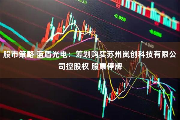 股市策略 蓝盾光电：筹划购买苏州岚创科技有限公司控股权 股票停牌