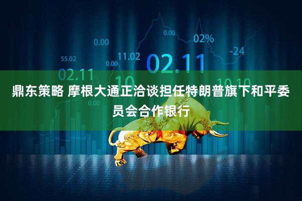 鼎东策略 摩根大通正洽谈担任特朗普旗下和平委员会合作银行