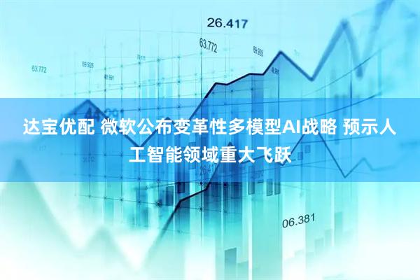 达宝优配 微软公布变革性多模型AI战略 预示人工智能领域重大飞跃